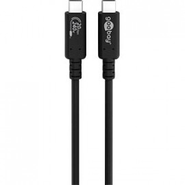 Goobay Câble USB4 20 Gb/s, PD 240 W, 4K 60 Hz, 2,0 m