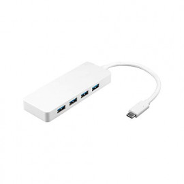1Control Modèle : 1Control Hub USB Type C Goobay - 4 ports USB 3.0 (Blanc)