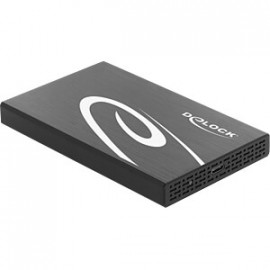 DeLock Boîtier externe pour HDD/SSD SATA 2,5", USB 3.1
