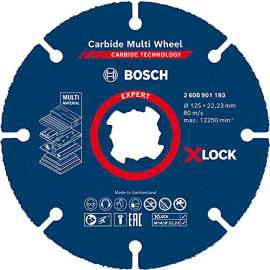 Bosch Professional 1x Disque à tronçonner Expert Carbide Multi Wheel X-LOCK