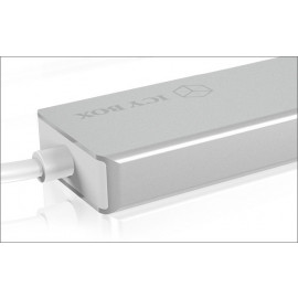 ICY BOX Hub 4 ports USB 3.0 avec port USB Type C