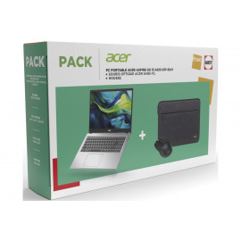 ACER Pack FNAC-DARTY Aspire AG15-31P Ecran FHD 60Hz Intel Core i3 N305 RAM 8 Go LPDDR5X 512 Go SSD Intel UHD Graphics + Souris sans fil + Housse
