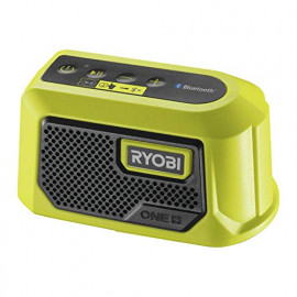 Ryobi Ryobi RBTM18-0 ONE+ Mini haut-parleur sans fil Bluetooth 18 V