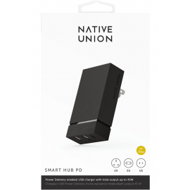 NATIVE UNION Chargeur secteur smart 45W