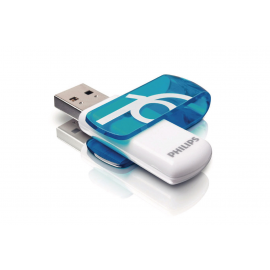 PHILIPS Pack cle USB 2.0 Vivid Edition Blue 3 x 16GB