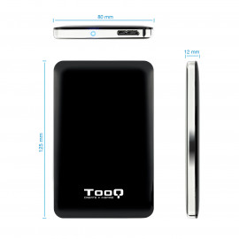 TooQ Technology TooQ Technology Boitier externe USB 3.0 TooQ TQE-2538 - S-ATA 2,5" (Noir)