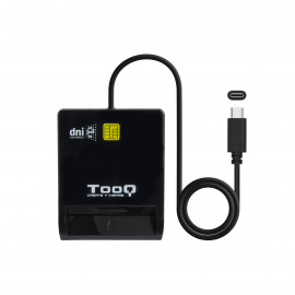 TooQ Technology Lecteur de Cartes à puce TooQ TQR-211B USB-C 2.0
