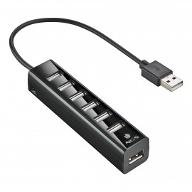 NGS Hub USB 2.0 iHub Tiny - 7 ports (Noir)