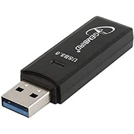 Gembird Lecteur de Cartes externe USB 3.0 (Noir)