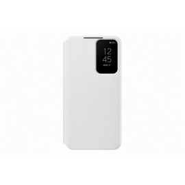 SAMSUNG Coque Smart Clear View S22 Blanc