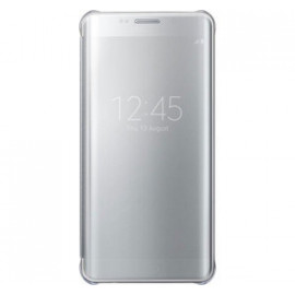 SAMSUNG Clear View Cover Argent Galaxy S6 Edge+