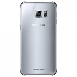 SAMSUNG Clear Cover Argent pour Samsung Galaxy S6 Edge+