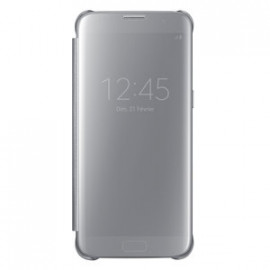 SAMSUNG Clear View Cover Argent Samsung Galaxy S7 Edge