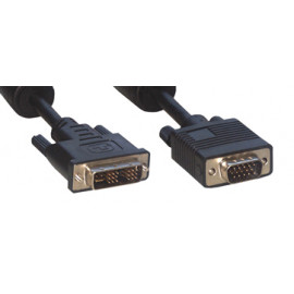 MCL Samar MCL Samar Câble DVI-I male (18+5) / HD15 mâle - 2m