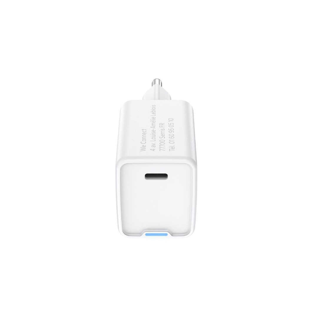 WE Chargeur secteur GaN 1 Port USB-C