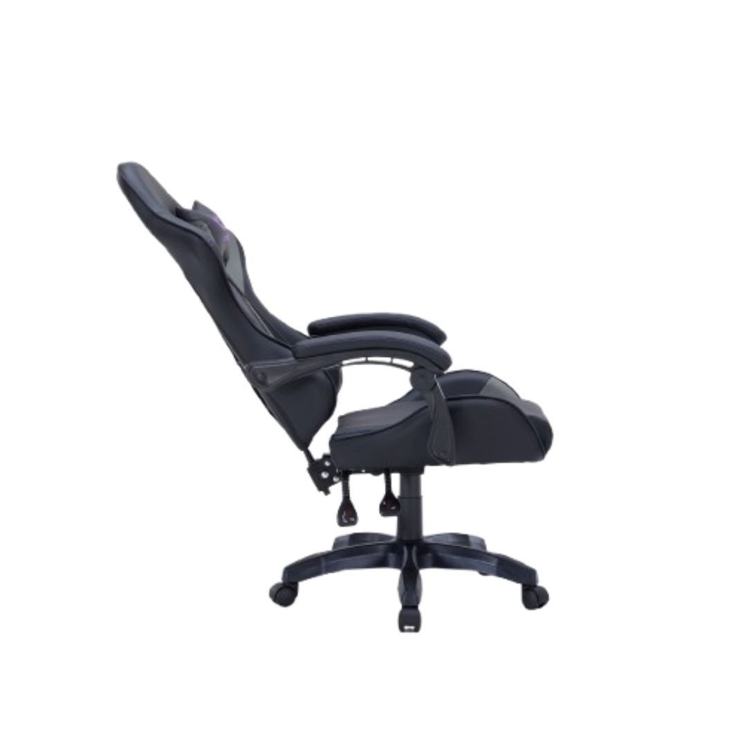 GAMIUM Fauteuil gaming Altar, finition PU diamant, accoudoirs fixes, 5 roues, vé