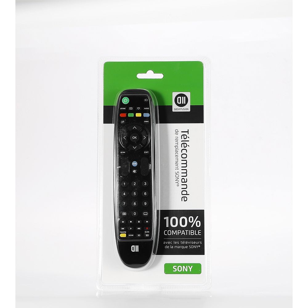 D2 Diffusion TELECOMMANDE DE REMPLACEMENT UNIVERSELLE DEDIEE SONY