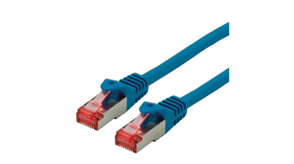 GENERIQUE Patch RJ45 cat5E FTP 15cm bleu
