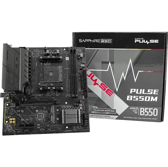 SAPPHIRE Pulse B550M AMD,AM4,DDR4