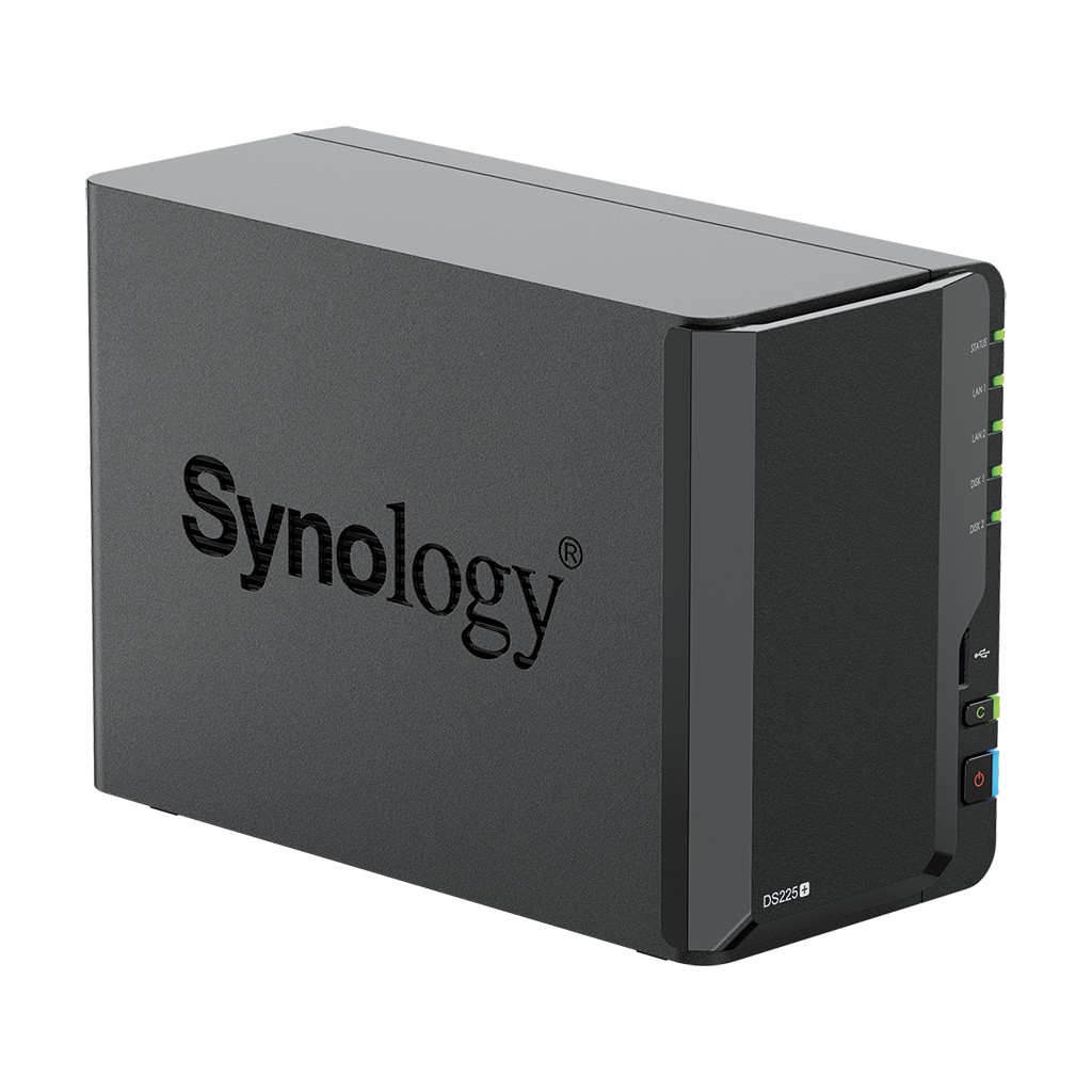 SYNOLOGY Serveur NAS DiskStation DS225+ - 24To (2x12To) HDD Plus