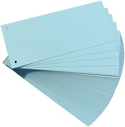 Herlitz Trennstreifen blau 100er
