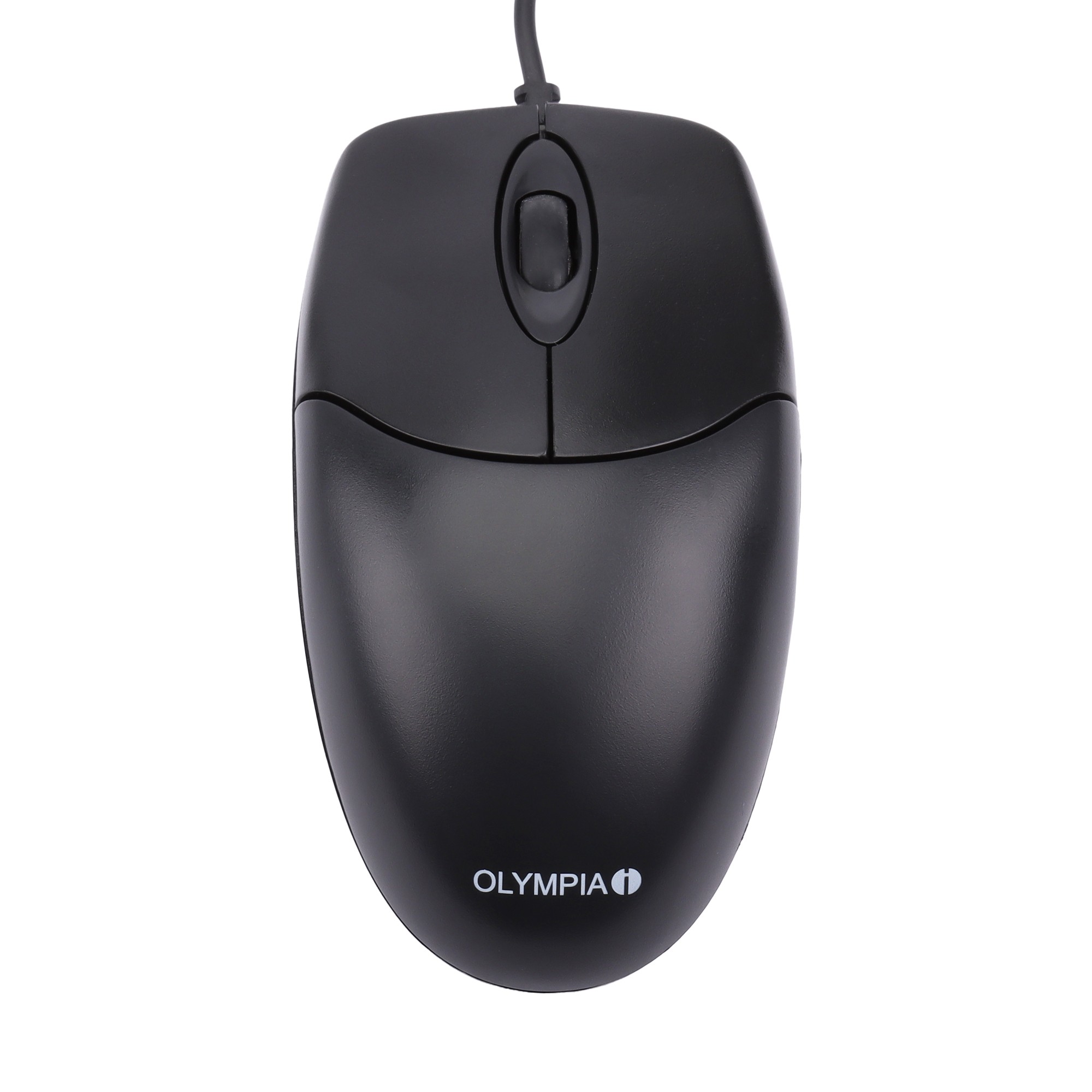 Olympia Maus CB 150, kabelgebunden, 3-Tasten         schwarz