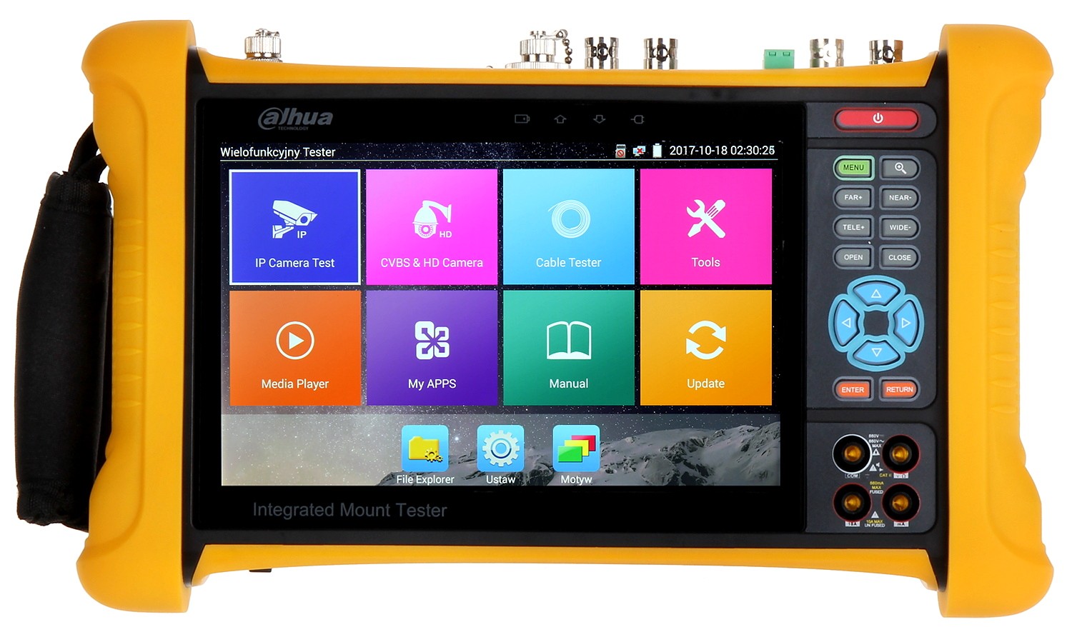 Dahua - Testeur multifonction CCTV analogique et IP