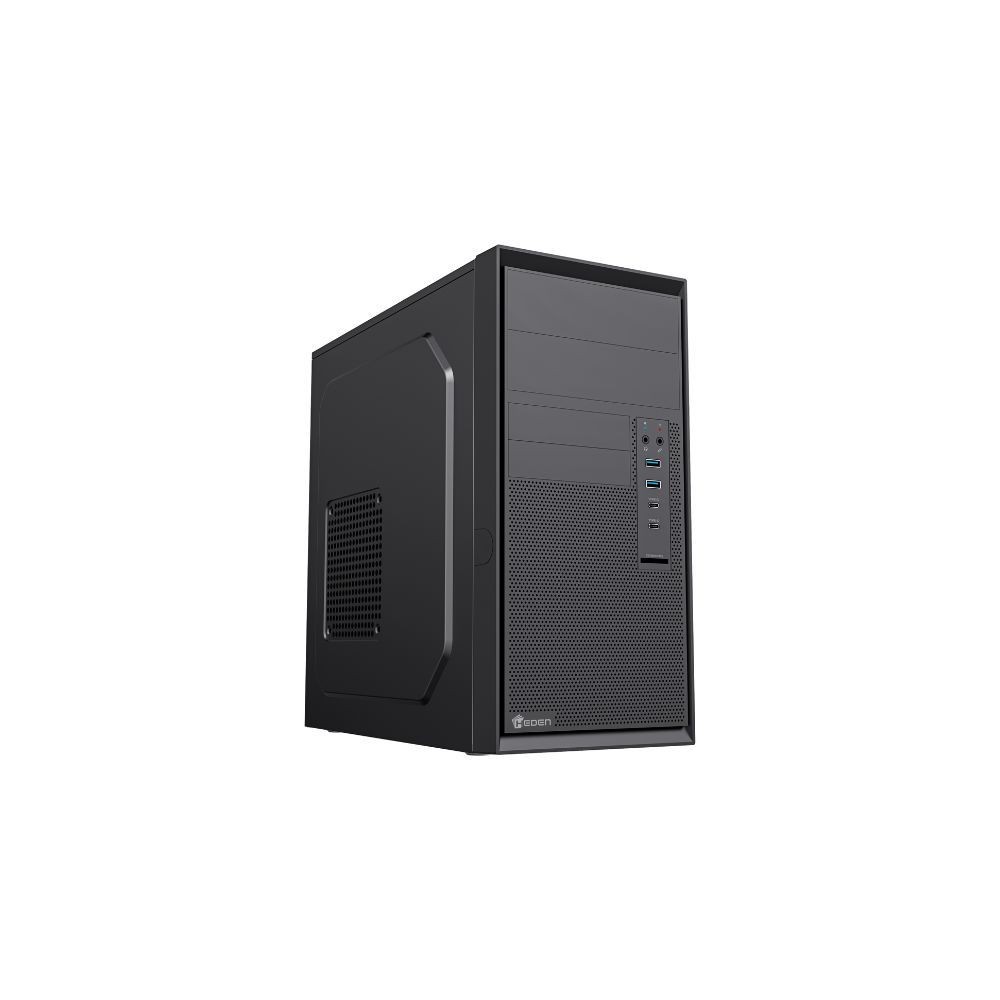 HEDEN Boitier MicroATX Aero2 Heden avec alimentation 455W (puissance continue 250W),