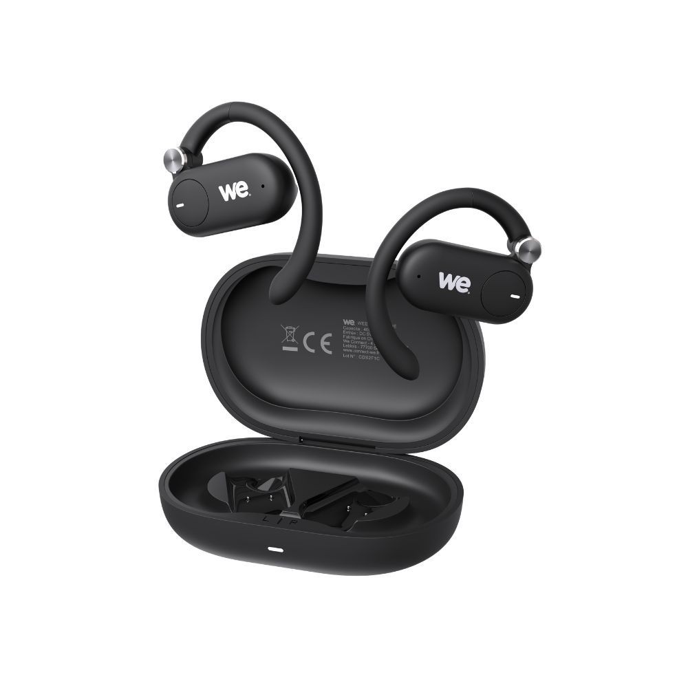 WE Ecouteurs  AERONE sans-fil open-ear, arceau rÃ©glable, micro intÃ©grÃ©, BT V6.0,
