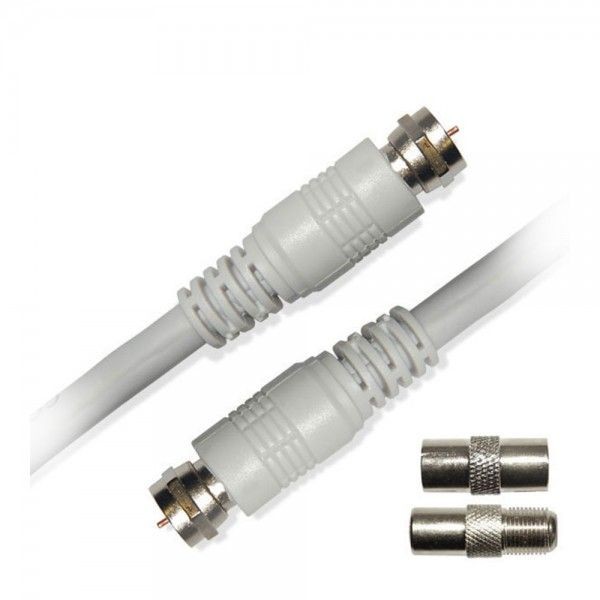 D2 Diffusion C ble SAT m le-2.50 m+2 adaptateurs