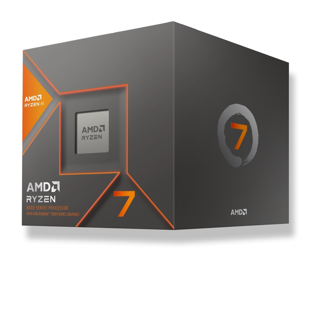 AMD Processeur Ryzen 7 8700G 5.15GHz Socket AM5 8 Cœurs avec Ventirad Wraith Spire