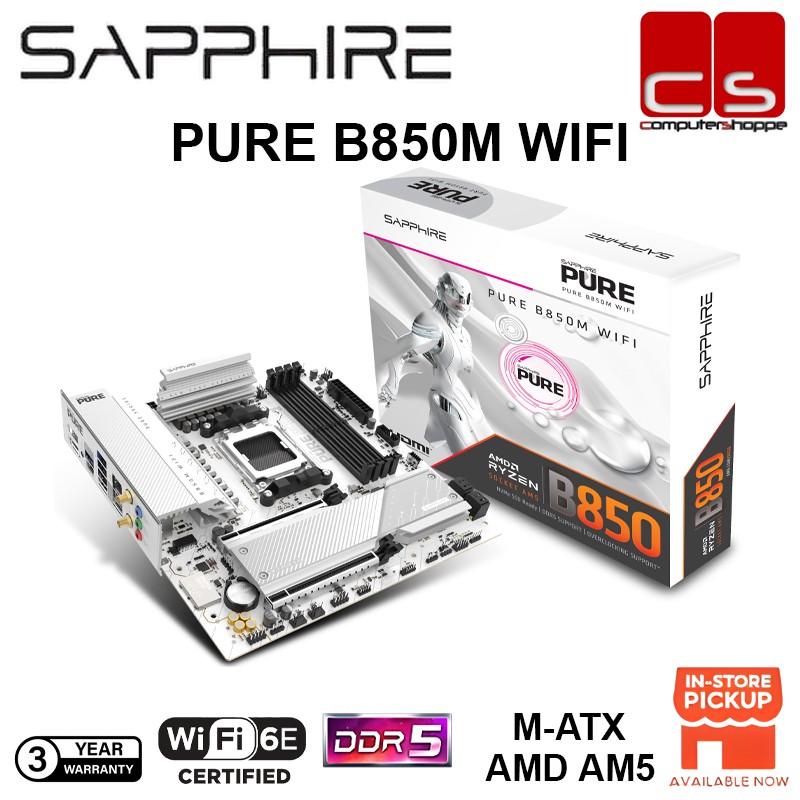 SAPPHIRE PURE B850M WIFI