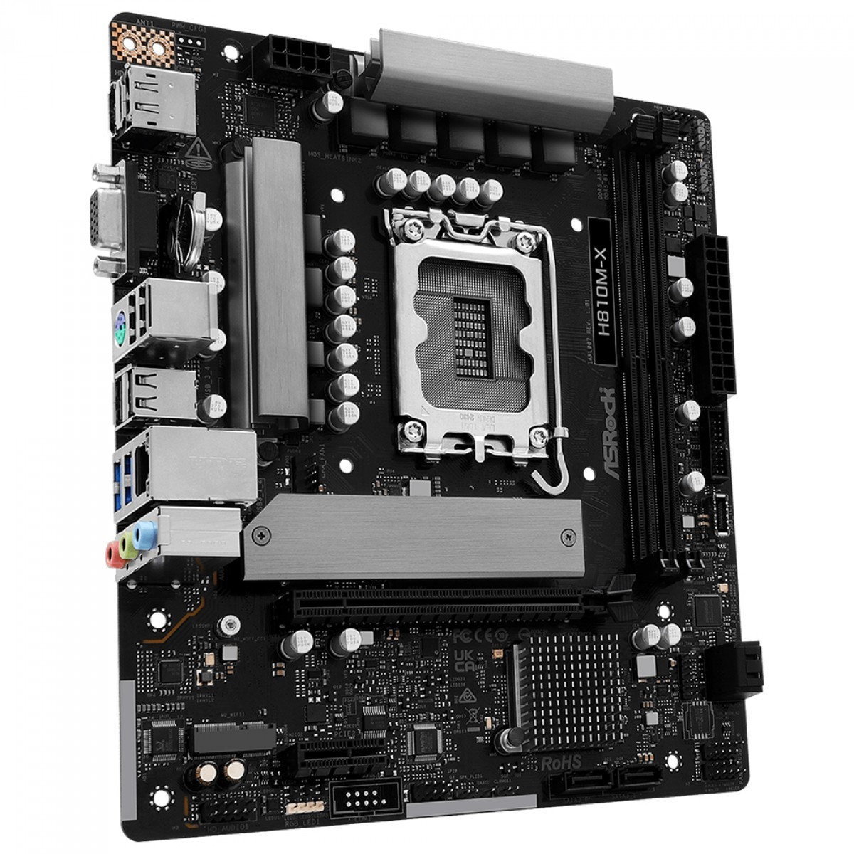 ASROCK H810M-X GEN5            1851 mATX HDMI/DP       DD