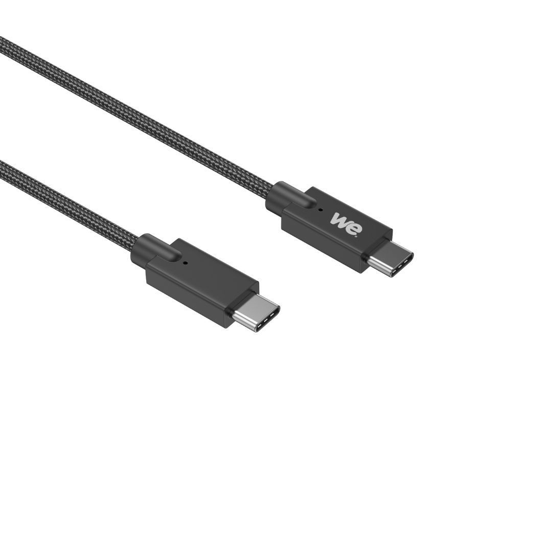 WE Bundle Chargeur GaN USB-C 100W + c ble USB-C/USB-C