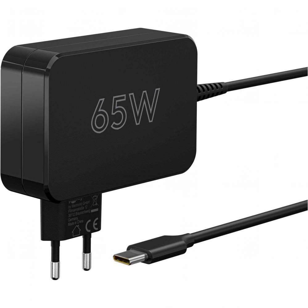 Havit Chargeur secteur  UC253 - 1x USB-A + 1x USB-C 65W avec cÃ¢ble USB-C (Noir)