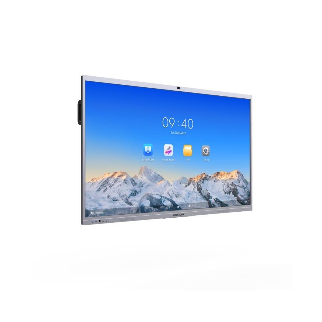 Hikvision Modèle du produit : ECRAN 86'' LFD 4K Interactive 3840x2160 45pts 400cd/m 6ms 60Hz VGA HD