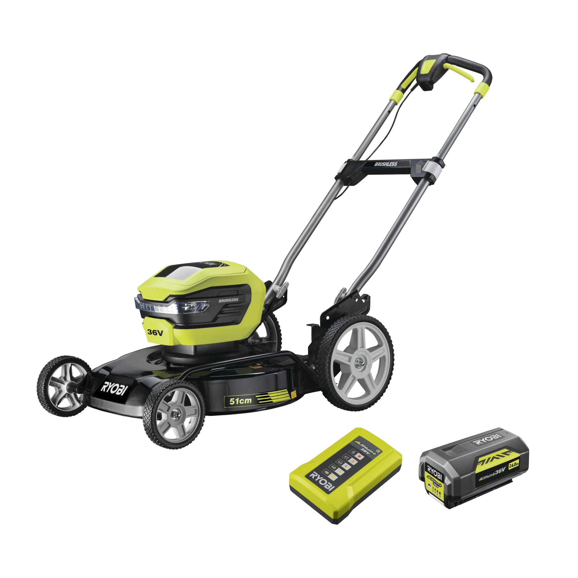 Ryobi MAX POWER Akku-MulchmÃ¤her RY36LMMX51A-140