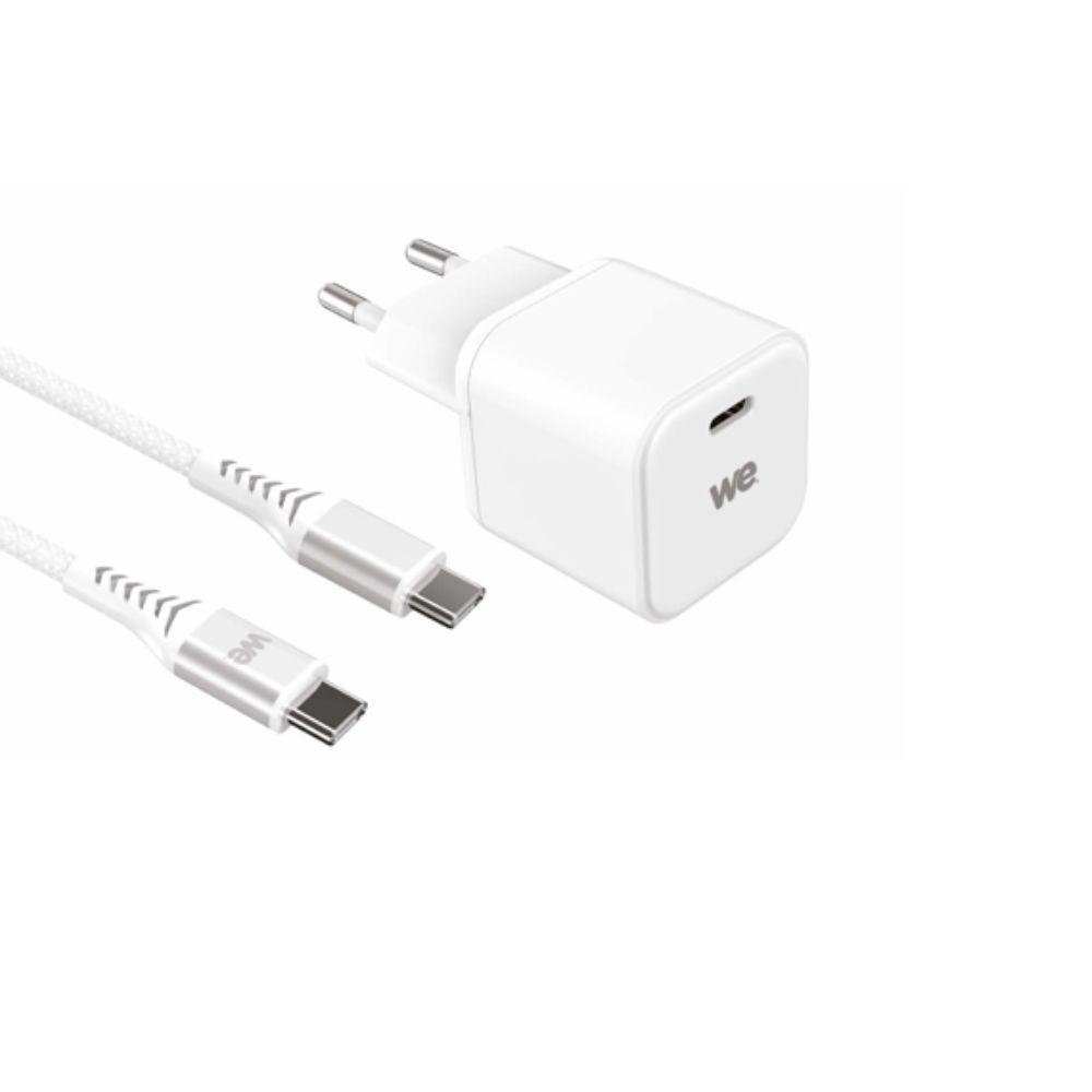 WE Bundle chargeur  PC GaN 1 port USB-C 65W