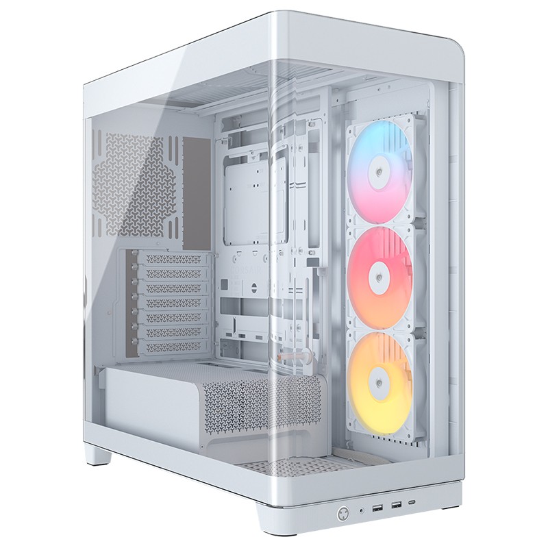 CORSAIR 3200D RS ARGB Mid-Tower Performance Case White