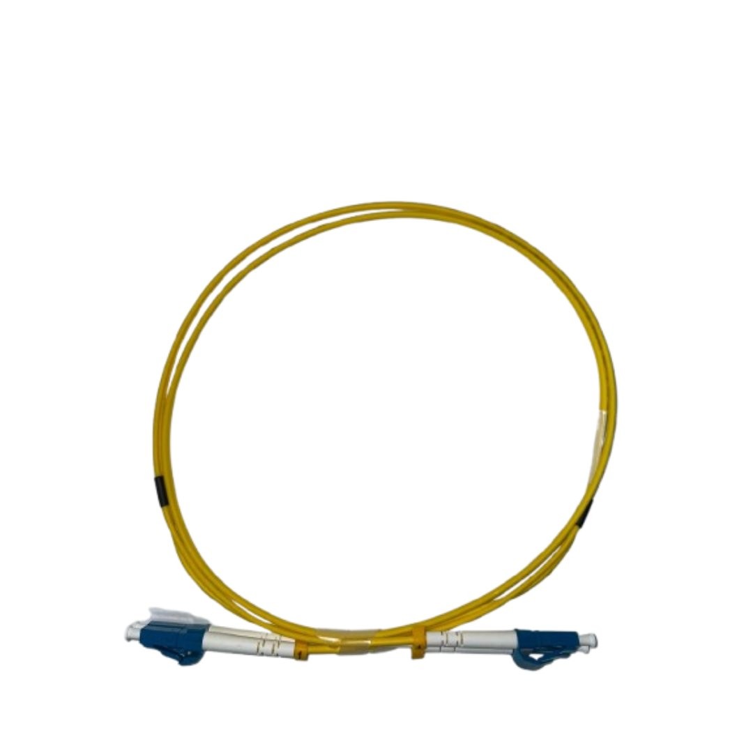 ekivalan Jarretière zip 2,0mm OS2 G652D LC-UPC/LC-UPC LSZH jaune 30m