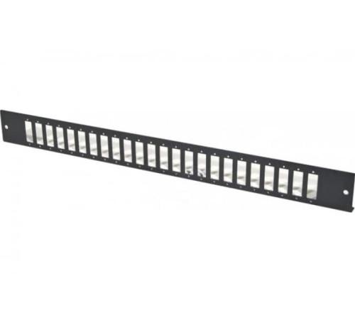 GENERIQUE Façade nue 24 LC Duplex/SC Simplex pour tiroir optique 1U