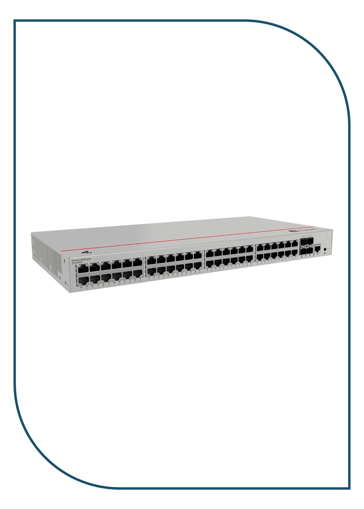 Huawei HUAWEI S310-48P4S 48x10/100/1000BASE-T ports 380W PoE+ 4xGE SFP ports built-in AC power