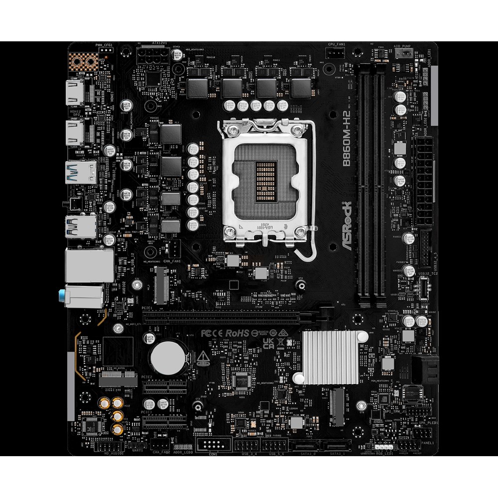 ASROCK B860M Rock  Wifi        1851 mATX HDMI/DP       DDR5