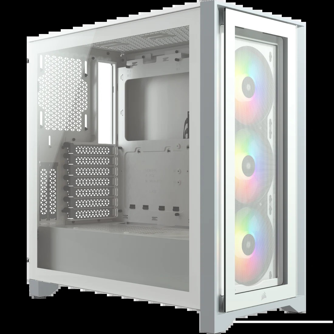 CORSAIR CORSAIR Geh Midi FRAME 4000X RS Mid-Tower, White