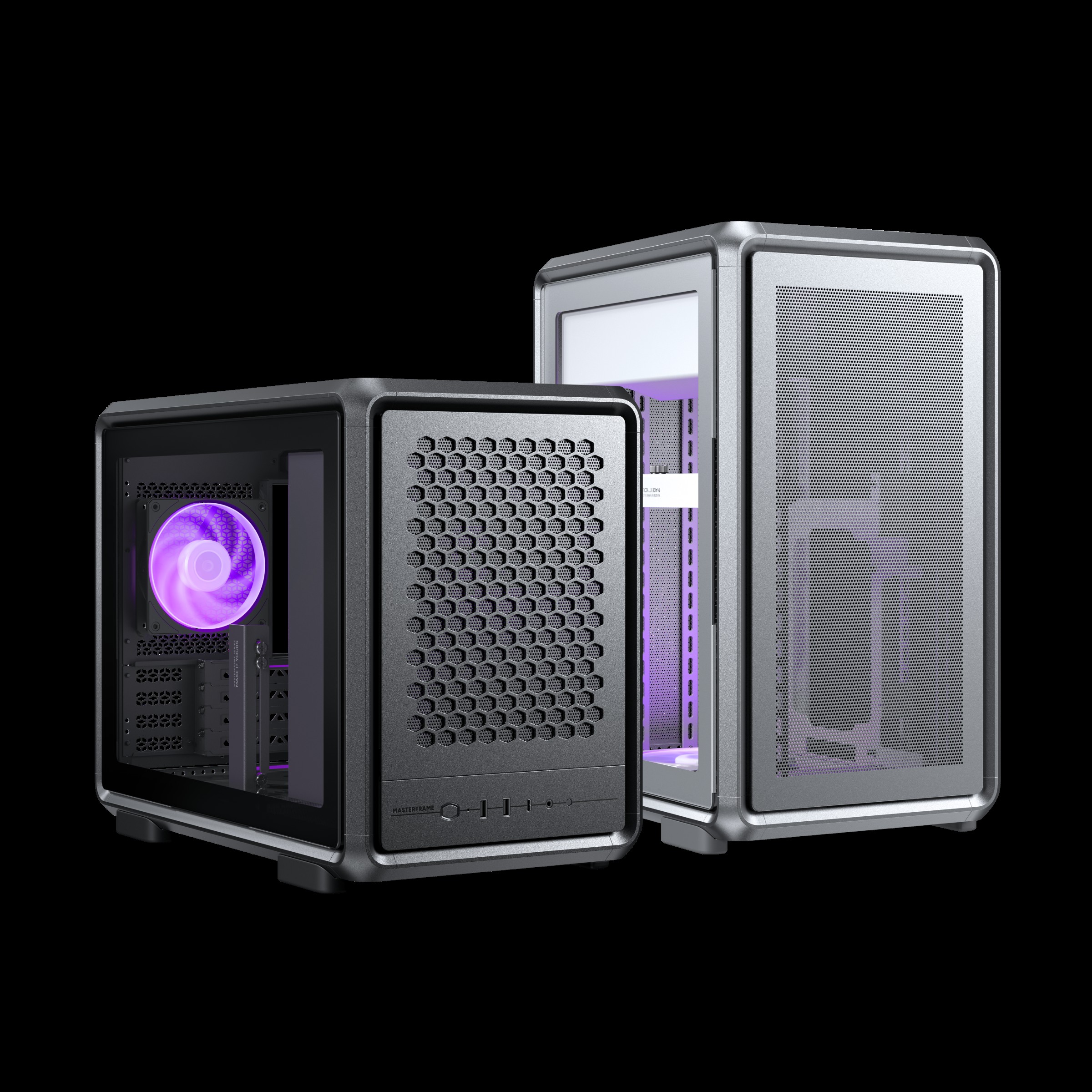 COOLER MASTER MasterFrame 400 Mesh Silver