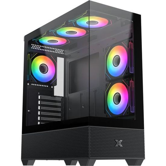 Xigmatek Boitier Moyen ATX XA22 avec alimentation 500W (Noir) Version SI