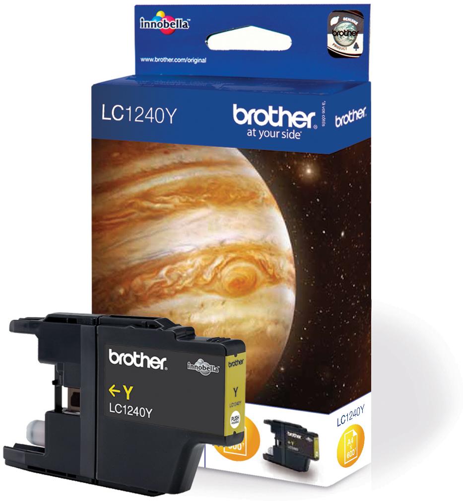 BROTHER Cartouche d'encre Compatible LC1240Y YELLOW