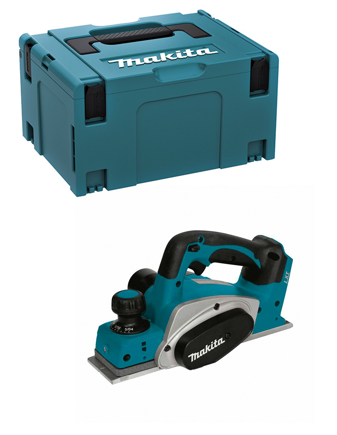 Makita Rabot sans fil DKP180ZJ 18V 82mm