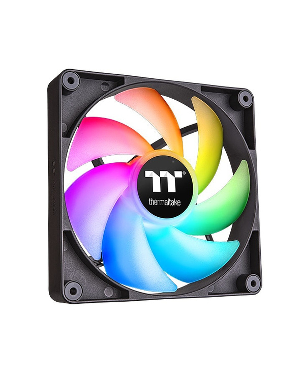 THERMALTAKE Lot de 2 Ventilateurs de boitier CT120 RGB - 12cm (Noir)