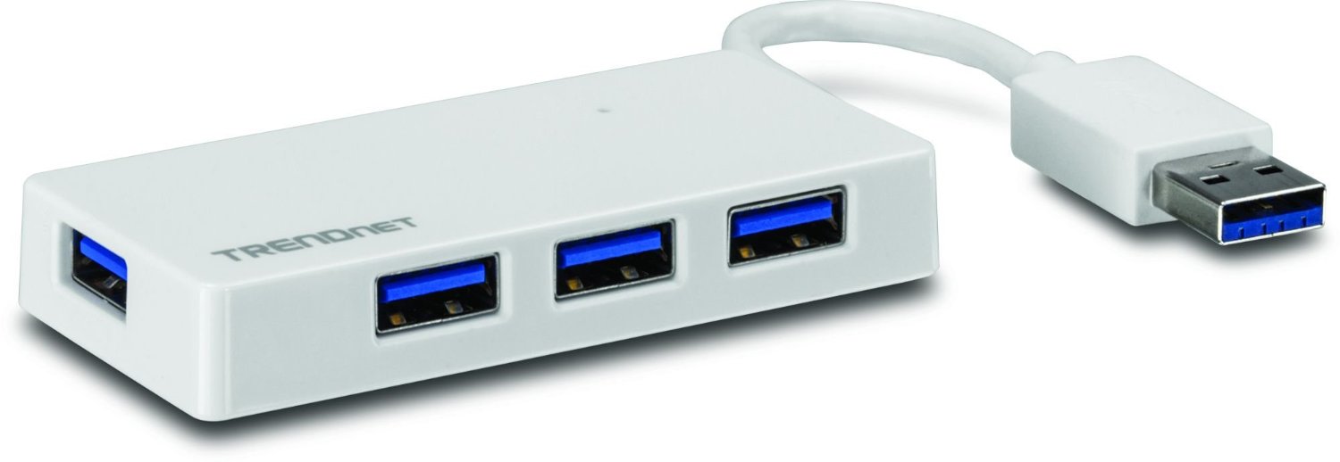 TRENDNET Mini hub USB 3.0 à 4 ports